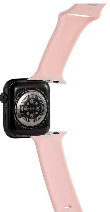 Gear silikonreim til Apple Watch 41-45mm (rose)
