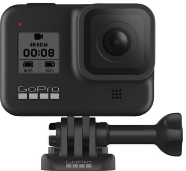 GoPro Hero 8 Black actionkamera med tilbehørsett
