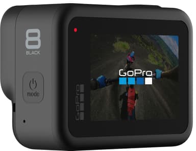 GoPro Hero 8 Black actionkamera med tilbehørsett