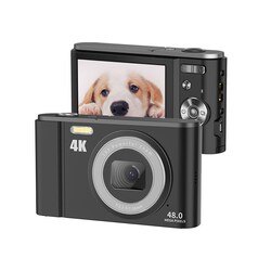 Digitalkamera 48MP 16x Zoom 4K Video Sort