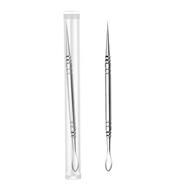 Blackhead remover med nål Sølv