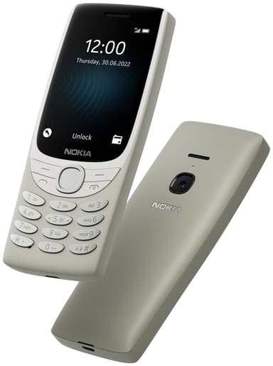 Nokia 8210 4G mobiltelefon (sand)