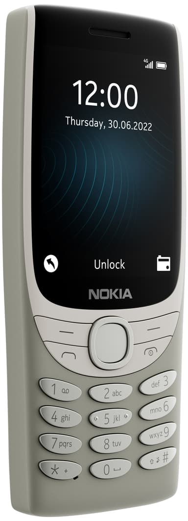 Nokia 8210 4G mobiltelefon (sand)