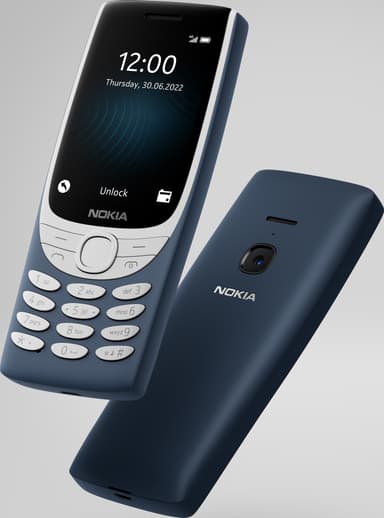 Nokia 8210 4G mobiltelefon (blå)