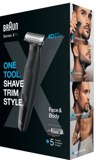 Braun XT3200 trimmer for kropp og skjegg 431572