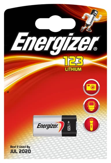 Energizer Lithium EL123 batteri