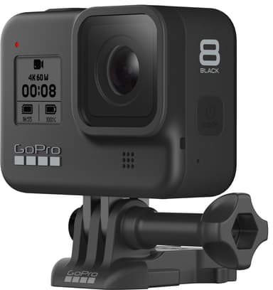 GoPro Hero 8 Black actionkamera med tilbehørsett
