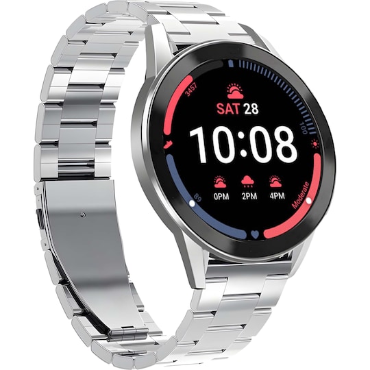 Puro klokkereim til Samsung Galaxy Watch 6/4/4 Classic (sølv)
