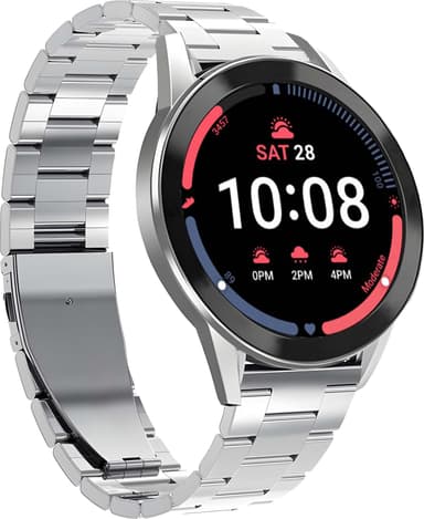 Puro klokkereim til Samsung Galaxy Watch 6/4/4 Classic (sølv)