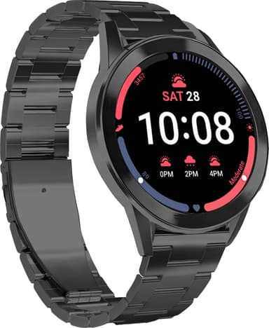 Puro klokkereim til Samsung Galaxy Watch 4/4 Classic (sort)