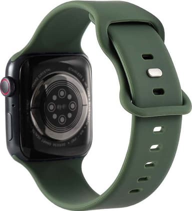 Gear silikonreim til Apple Watch 38-41mm (oliven)