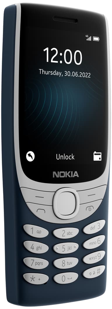 Nokia 8210 4G mobiltelefon (blå)