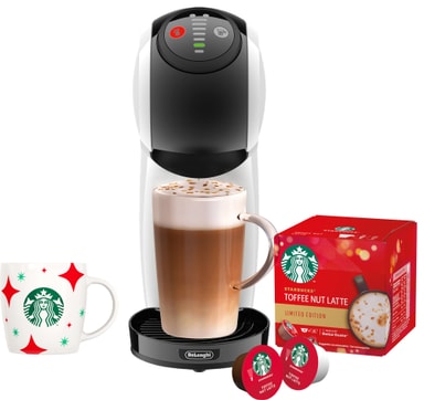 Nescafé Dolce Gusto Genio S kapselmaskin samlepakke (hvit) Elkjøp