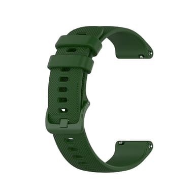 Universellt vattentätt klockarmband i silikon Mørk grønn