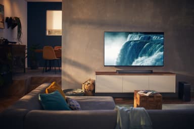 Philips 2.1 kanals lydplanke TAB7207 (sort)