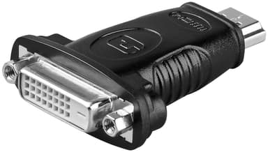 Goobay HDMI™/DVI-D-adapter, nikkelbelagt
