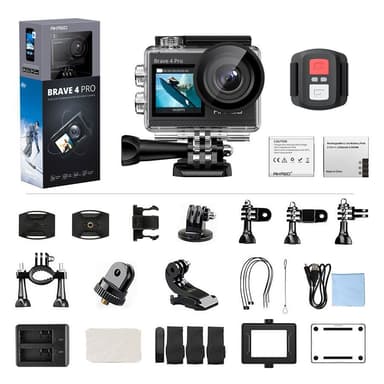 AKASO Brave 4 Pro dual screen 4K/30fps 20MP actionkamera