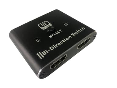 2-veis HDMI-svitsj 8K HDMI2.1b høyhastighets 48 Gbps