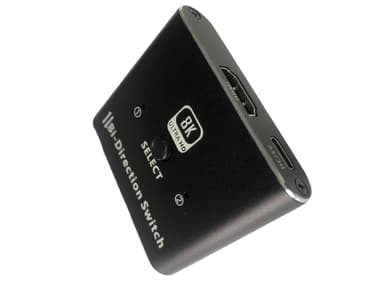2-veis HDMI-svitsj 8K HDMI2.1b høyhastighets 48 Gbps
