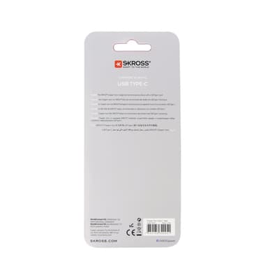 Charge n Sync USB Type-C (3.0) stållinje, 1m