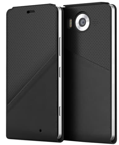 Mozo Lumia 950 Notebook mobildeksel (sort)