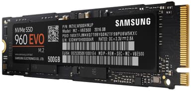 Samsung 960 EVO intern M.2 SSD (500 GB)