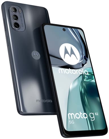 Motorola Moto G62 smarttelefon 4/64GB (midnight gray)