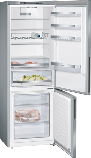 Siemens Kjøleskap/fryser kombinasjon KG49EAICA (inox-easyclean)