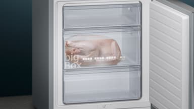 Siemens Kjøleskap/fryser kombinasjon KG49EAICA (inox-easyclean)