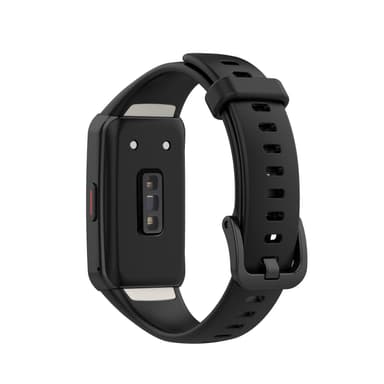 Huawei Band 6 / Honor 6 armbånd silikon 3 deler Sort