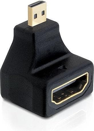 DeLOCK HDMI High Speed with Ethernet adapter, Micro HDMI ha - HDMI ho
