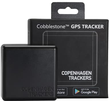 COPENHAGEN TRACKERS Cobblestone GPS tracker Svart