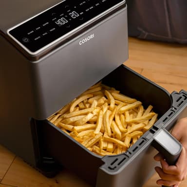 Cosori Dual Blaze airfryer CAFP583SKEUR(mørkegrå) Elkjøp