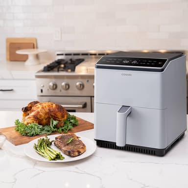 Cosori Dual Blaze airfryer CAF-P583S-AEUR (lysegrå)