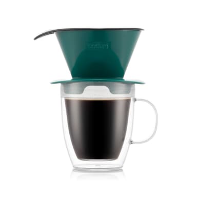 Bodum Filterholder og kopp med doble vegger POUR OVER 0.3 L
