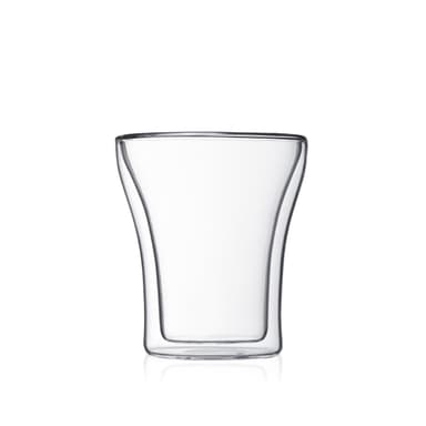 Bodum 2 pk glass ASSAM 0.2 L