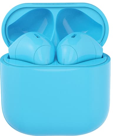 Happy Plugs Joy helt trådløse in-ear hodetelefoner (blå)