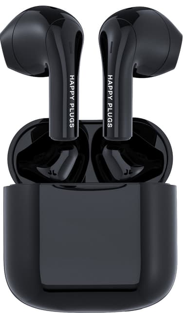 Happy Plugs Joy helt trådløse in-ear hodetelefoner (sort)