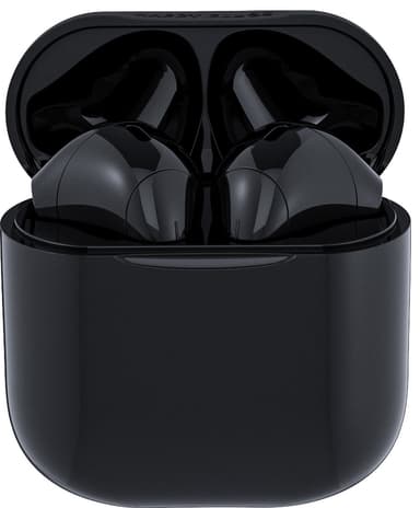Happy Plugs Joy helt trådløse in-ear hodetelefoner (sort)