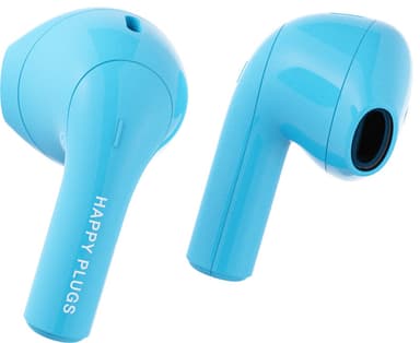 Happy Plugs Joy helt trådløse in-ear hodetelefoner (blå)