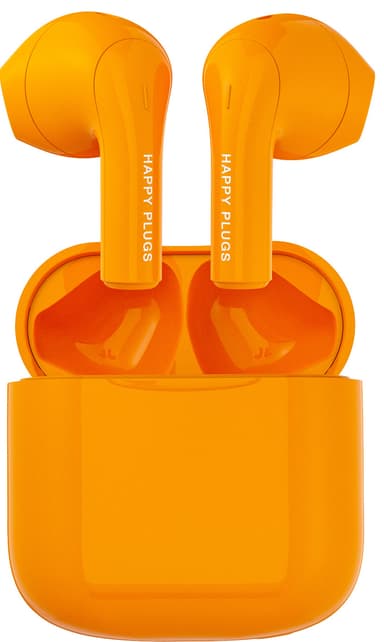 Happy Plugs Joy helt trådløse in-ear hodetelefoner (oransje)