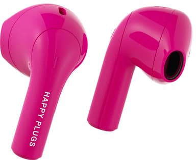 Happy Plugs Joy helt trådløse in-ear hodetelefoner (cerise)