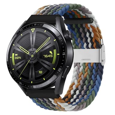 Flettet elastisk armbånd Huawei Watch GT3 (46mm) - cowboy