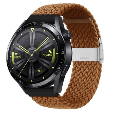 Flettet elastisk armbånd Huawei Watch GT3 (46mm) - Brun