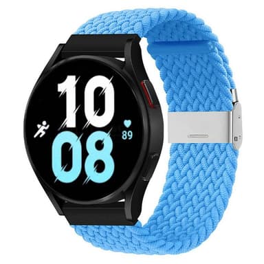 Flettet elastisk armbånd Samsung Galaxy Watch 5 (44mm) - skyblue