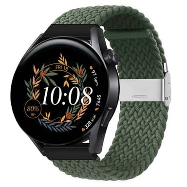Flettet elastisk armbånd Huawei Watch GT3 (42mm) - Army