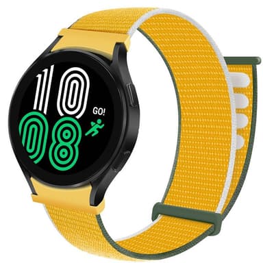 Nylon armbånd No-Gap Samsung Galaxy Watch 4 (44mm) - Sunflower