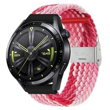 Flettet elastisk armbånd Huawei Watch GT3 (46mm) - gradientred