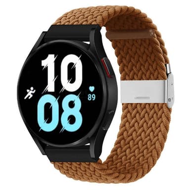 Flettet elastisk armbånd Samsung Galaxy Watch 5 (44mm) - Brun