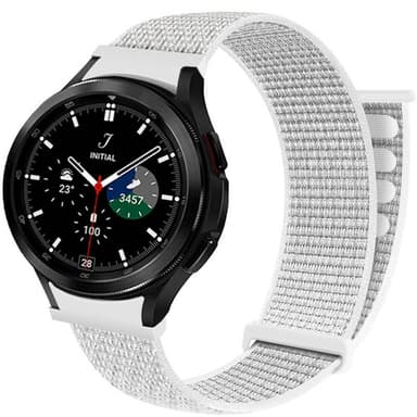 Nylon armbånd No-Gap Samsung Galaxy Watch 4 Classic (46mm) - Summit W
